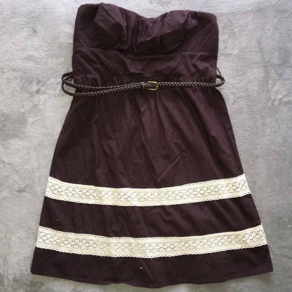 Brown Tube Top Dress!